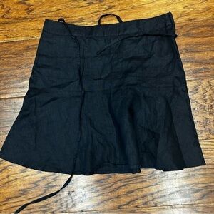 H&M linen mini skirt‎